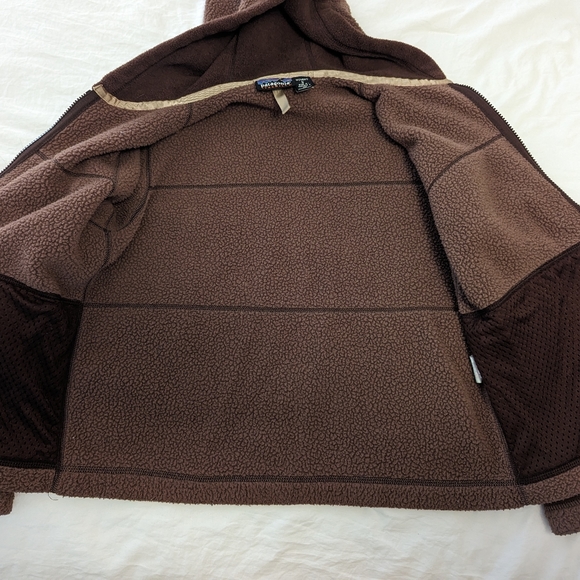 Patagonia Synchilla Brown Fleece Zip Up Jacket Size Small - Picture 3 of 4
